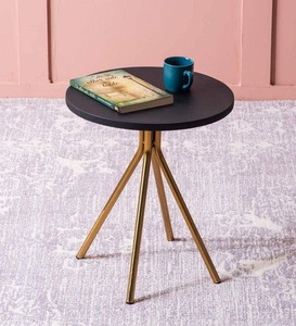 Unique Design Three Leg Metal Accent <b>Side</b> <b>Table</b> With Marble Top for Living Room and Home Furniture <b>High</b> Quality <b>Side</b> <b>Table</b> - Product Image 1