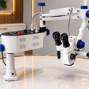 ENT <b>Microscope</b> Ear Surgery Otoscopy Laryngoscopy Sinus Surgeries Microvascular Surgery Training Education ROSLANE MEDITECH ROM-6 - Product Image 4