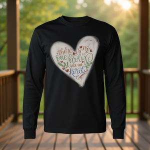 Camiseta promocional de manga larga con versículo bíblico de 1 Samuel 2 - Product Image 3