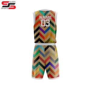 Uniforme de baloncesto personalizado de la más alta calidad para camiseta de baloncesto reversible para adultos camiseta de estilo americano - Product Image 2