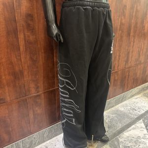 Pantalones Deportivos de Felpa Gruesa con Lavado Ácido y Bordado Personalizado para Hombre, Pantalones de Chándal, Ropa Deportiva Informal, Venta al por Mayor de Fábrica - Product Image 2