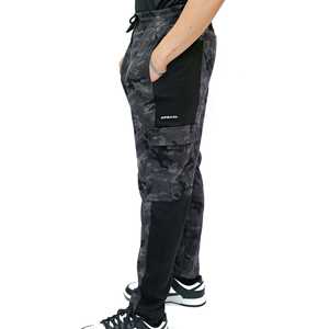 PANTALÓN APEXAL CARGO DE CAMUFLAJE GRIS-SIGNATURE Regular Fit Transpirable Absorbe el sudor Active-Stretch Tejido de punto doble - Product Image 3