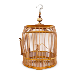 เหล็กทองแดงสำหรับตกแต่งกรงนกแบบแขวนชุดละสองชิ้นสำหรับตกแต่งบ้านและสวนงานแฮนด์เมดแบบอินเดียปรับแต่งเองขายส่ง - Product Image 4