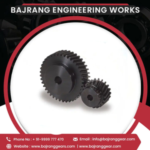 เครื่องจักรอุตสาหกรรมเกียร์เฟืองเดือยเฟืองปีกนกเครื่องจักรทองเหลืองใหม่ - Product Image 2