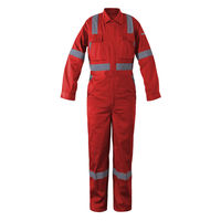 Combinaison de sécurité personnalisée haute visibilité respirante en coton et polyester, combinaison de sécurité tendance de haute qualité