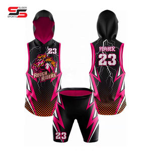 Camisetas de Compresión con Capucha Personalizadas de Fútbol 7v7 para Adultos, Talla Grande, Transpirables, de Secado Rápido, Uniformes de Equipo de Verano - Product Image 2