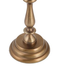 Bougeoir en métal antique Support sans flamme de style vintage pour la décoration de la maison Meilleur design pour les intérieurs traditionnels Prêt pour l'exportation - Product Image 5