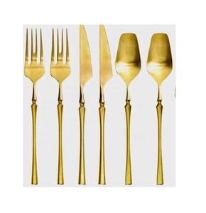 Juego de Cubiertos de Acero Inoxidable Plateado, Diseño de Aspecto Real para Restaurante, Hotel, Boda, Juego de Cubiertos de Alta Calidad - Product Image 1