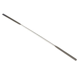 Espátula Doble Angular Redondeada de Acero Inoxidable para Microdosis, Fabricada en Alemania - Burkle GmbH - Product Image 1