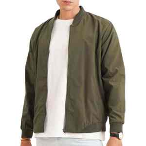 2025 hiver mode Streetwear bouton poche zippée Bomber veste hommes Logo personnaliser imperméable coupe-vent haute qualité manteau - Product Image 3