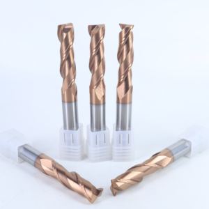 <span class=keywords><strong>2</strong></span> 刃整体硬质合金圆角长立铣刀 圆鼻铣刀 精密金属数控工具 用于木材切割机 - Product Image 2