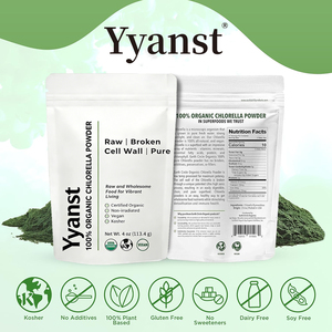 Chlorella de marca privada de alta calidad. Aumenta la energía, mejora la digestión para el apoyo diario de la salud. Polvo. - Product Image 6