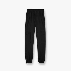 Mens Tech Cargo Pants Black Jet Black Stylish and Functional Design with Utility Pockets for Versatile Use - Product Image 1