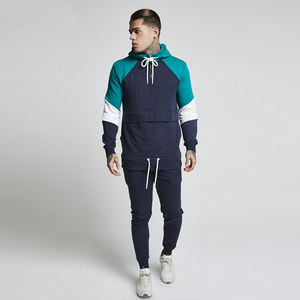 rofessional Manufacturer Custom 100% Polyester Blank Streetwear Outdoor Running Sports <b>Zip</b> <b>up</b> <b>Hoodie</b> With Pocket Two Piece Set - Product Image 3