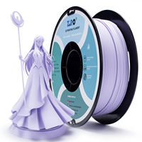 Chine Fabricant 1kg 1.75mm Matte Pla Filament 3d Imprimante Tiges En Plastique pour Imprimante 3d Pastel Lavande Filament