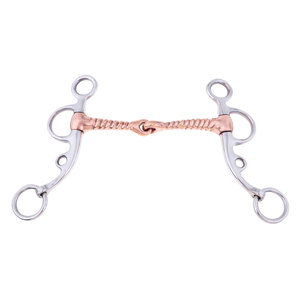 Equipo de brocas de caballo de acero alemán Nuevo estilo Bits de caballo en forma de O Color dulce 2024 Racing Horse Riding Bits OEM - Product Image 6