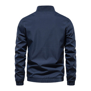 Chaqueta Bomber para Hombre, Estilo Urbano, Nueva Colección, Personalizable OEM, Moda de Invierno, Lona, Cuello Alto, Impermeable, Ecológica - Product Image 2