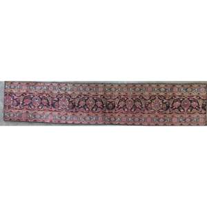 Tapis en laine Mahal noué à la main, design vintage luxueux, artisanat de qualité, excellent état vintage, décoration pour la maison et le bureau - Product Image 1