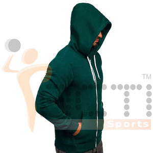 Sudaderas con capucha y cremallera de alta calidad al por mayor más vendidas para hombre - Product Image 4