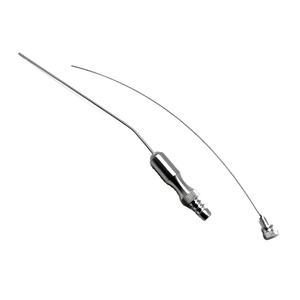 8 tubes d'aspiration Frazier en acier inoxydable 5-12, instruments chirurgicaux de diagnostic par SurgiRight - Product Image 2