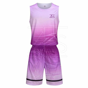 Uniforme de Baloncesto Deportivo para Hombre, 100% Poliéster, Alta Calidad, Transpirable, Sin Mangas, Colores y Logotipo Personalizables, para Todas las Temporadas - Product Image 1