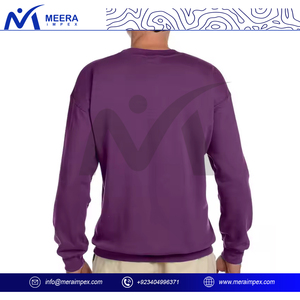 Sudadera de cuello redondo ultrasuave de alta calidad para hombre, 240 gramos, tejido acogedor, sólido, duradero, bordado para uso diario, clima frío - Product Image 3