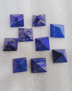 Wholesale 4cm Natural Healing Gemstone Polished <b>Meditation</b> Lapis Lazuli Pyramid Crystal - Product Image 3