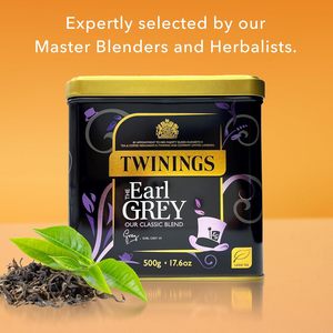 Twinings Earl Grey Loose Leaf Black <b>Tea</b>, 17.64 Ounce (500g) Tin - Product Image 3