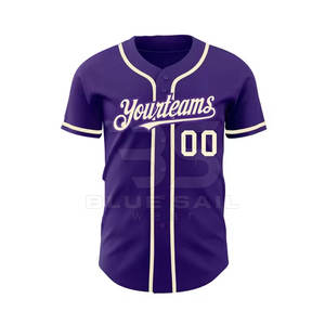 Camiseta de béisbol con botones clásicos para hombre, ropa deportiva cómoda, impresión personalizada, camiseta de béisbol al por mayor - Product Image 6