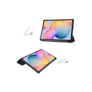 Housse de protection intelligente de luxe Netzy pour Samsung Galaxy Tab A7 Lite T225 11 pouces rose, support pliable, étui de protection pour tablette en PU à trois volets - Product Image 3