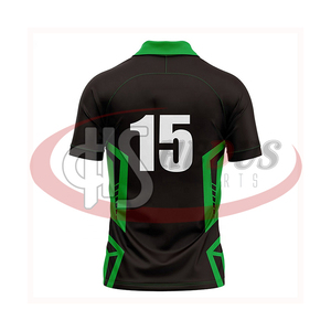 Nouveau maillot de cricket unisexe sans manches en polyester 100% à séchage rapide - Design personnalisé, style tendance - Product Image 5