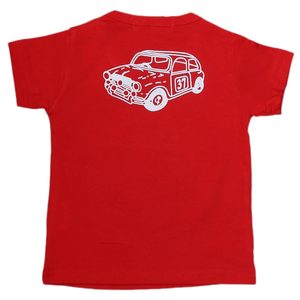 T-shirt pour nouveau-né garçon - Rouge - Product Image 3