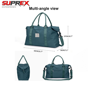 Sac de voyage imperméable pour la gym, les escapades de week-end et l'usage quotidien, sac de sport léger en nylon, grand espace de rangement, portable, 10-15 kg - Product Image 3
