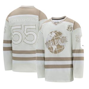 Camisetas de Hockey sobre Hielo Personalizadas de Malla Transpirable, Sublimadas, de Secado Rápido, que Absorben la Humedad, de Spandex/Poliéster - Product Image 4