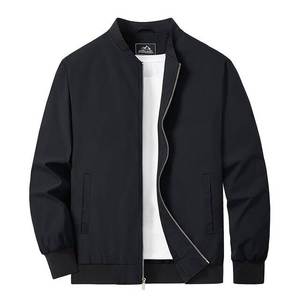 เสื้อแจ็คเก็ตนักบินแขนยาวกันลมเสื้อแจ็คเก็ตลำลองสำหรับฤดูใบไม้ร่วงโลโก้ตามสั่ง - Product Image 2