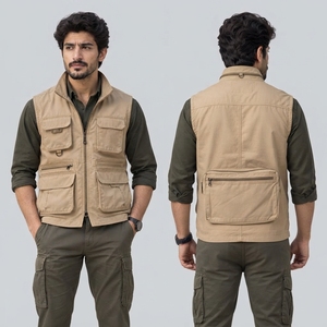 <b>Utility</b> <b>Vest</b> Featuring Durable Construction Multiple <b>Utility</b> Pockets Adjustable Straps Comfortable Fit Strong Stitching - Product Image 6