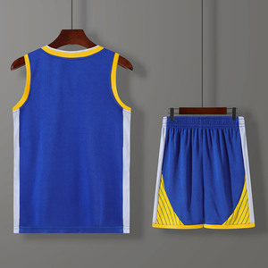 Le maillot réversible Offre Spéciale de basket-ball d'enfants conçoivent en fonction du client l'uniforme du polyester 100% imprimé du Pakistan - Product Image 5