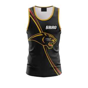 Gilet GAA de formation d'équipe avec tissu léger et respirant sublimation de logo personnalisé et coupe athlétique OEM quantité minimale de commande Pakistan - Product Image 3