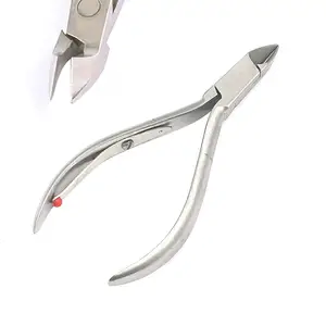 Stainless Steel Cuticle Nipper/cutter/clipper (Full Jaw, 4-inch) Stainless Steel With Single Springs - Durable Manicure/pedicure