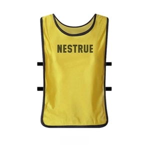 Logotipo personalizado en blanco, Chaleco de entrenamiento de fútbol Pinnies, chaleco de fútbol barato, chaleco de fútbol de malla, Baberos de fútbol - Product Image 5
