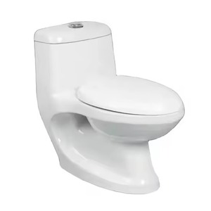 2024 toilette sanitaire en céramique monobloc de luxe à haute efficacité avec siège en plastique Design moderne pour salle de bain prix disponible inde - Product Image 1