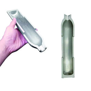 Bouteille de gaz en aluminium 0,25L 350g optimisée pour les systèmes de gaz portables industriels et de laboratoire - Product Image 6