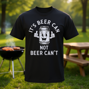 เสื้อยืดลายกระป๋องเบียร์ คำพูดตลกๆ สำหรับคนรักเบียร์และคนรักอารมณ์ขัน! - Product Image 3