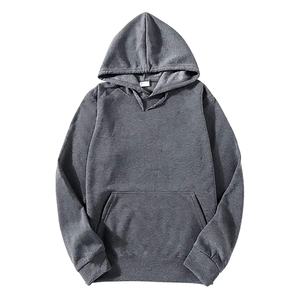 เสื้อฮู้ดดี้โอเวอร์ไซส์สำหรับผู้ชาย ผ้าฝ้ายฟลีซ 100% พิมพ์ลายดิจิทัล ปักลาย ระบายอากาศได้ดี เป็นมิตรต่อสิ่งแวดล้อม - Product Image 1