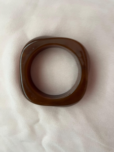 Bracelets en résine écologiques faits à la main pour femmes, bracelets de luxe de créateurs, bracelets traditionnels, finition brillante, légers - Product Image 2