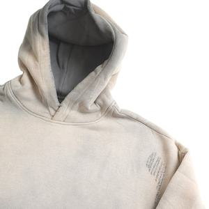 Tendance hommes lavage à l'acide sweats à capuche personnalisés pull surdimensionné décontracté à manches longues 100% coton polaire Vintage sweats à capuche hommes 2026 - Product Image 2