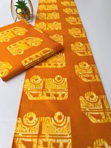 Lujoso estampado de cera africana y tela de algodón Ankara estilo Freetown para ropa elegante atuendo tradicional y decoración del hogar - Product Image 3