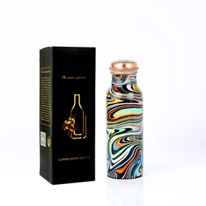 Impresiones altamente notables disponibles para la botella de agua beneficiada por la salud de cobre con caja impresa personalizada al mejor precio para la venta - Product Image 2