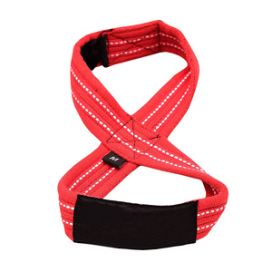 Muñequeras ajustables antideslizantes para gimnasio Fitness, figura acolchada 8, diseño para levantamiento de pesas, levantamiento de pesas, entrenamiento de dominadas - Product Image 2