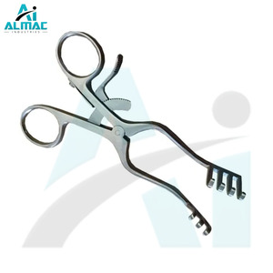 Juego de Instrumentos Quirúrgicos Ortopédicos de Acero Inoxidable Postcraneales con Retractor Manual Auto-Retenedor Directo de Fábrica ALMAC, con Certificación CE - Product Image 3